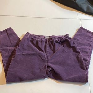 Ladies 18/20 Royal purple corduroy pants